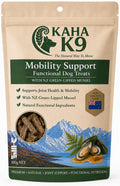 KAHA K9 Mobility Support Functional Dog Treats packaging back views.
